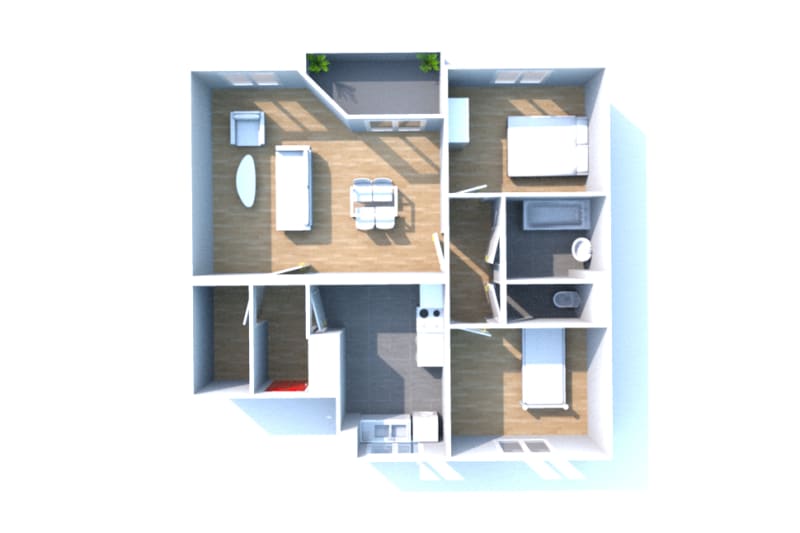 T3 appartement à Blangy-sur-Bresle en location - Image 3