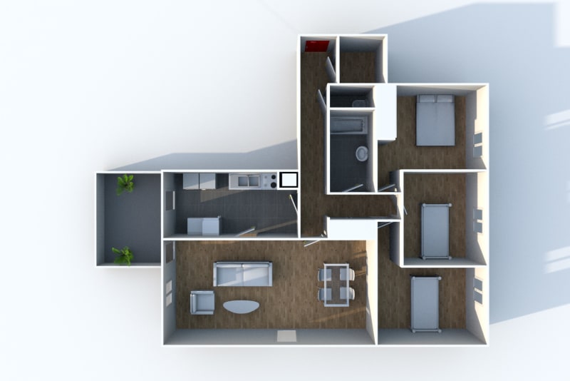 Appartement T4 à louer à Bois-Guillaume - Image 5