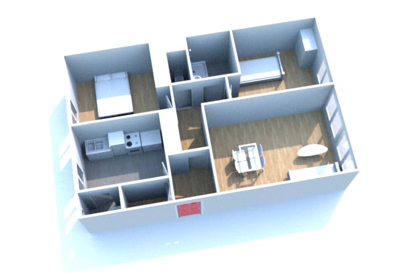 À louer : appartement 3 pièces à Bolbec - Image 2