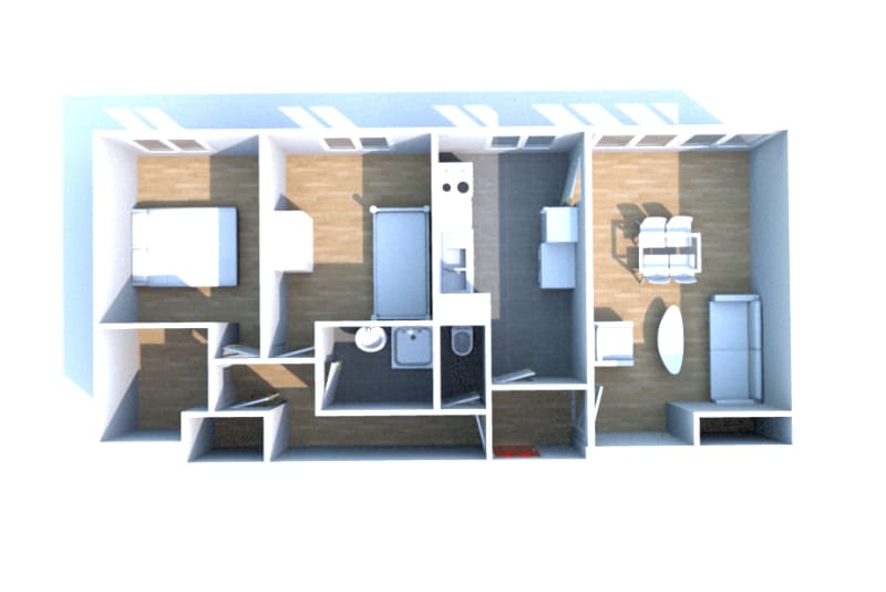 Location appartement T3 à Bolbec - Image 3