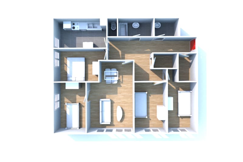 Location appartement T5 à Bolbec - Image 3
