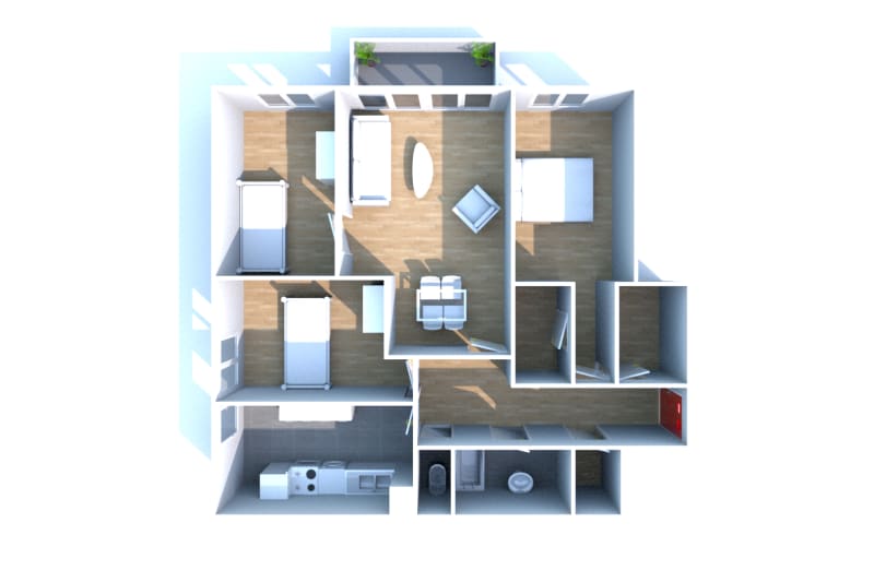 F4 appartement en location à Bolbec - Image 3