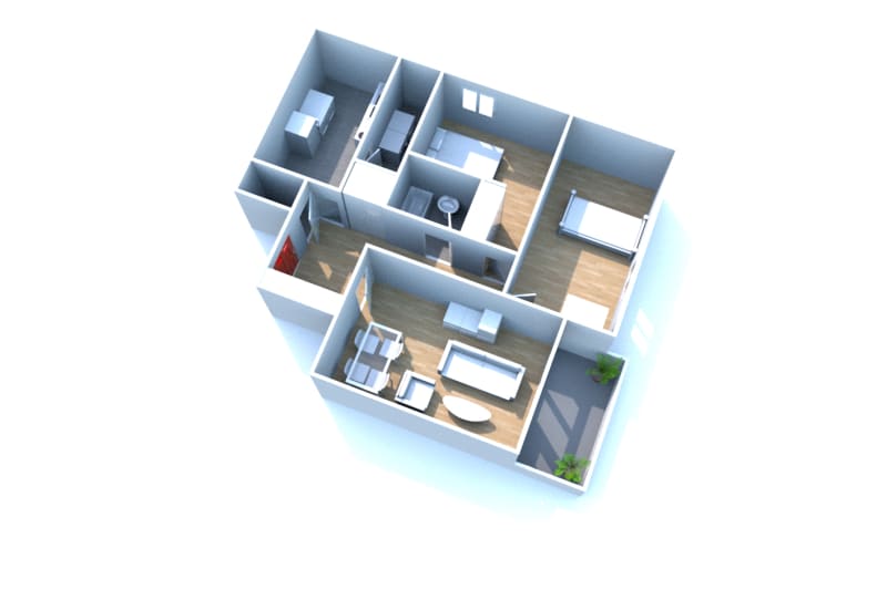 Location appartement 3 pièces Bolbec - Image 2