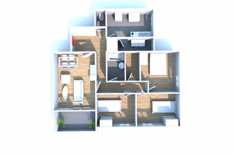 Location appartement T4 à Bolbec - Image 3