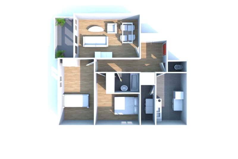 À louer à Bolbec appartement T3 - Image 3