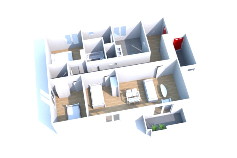 Louez un logement T4 à Bolbec - Image 2