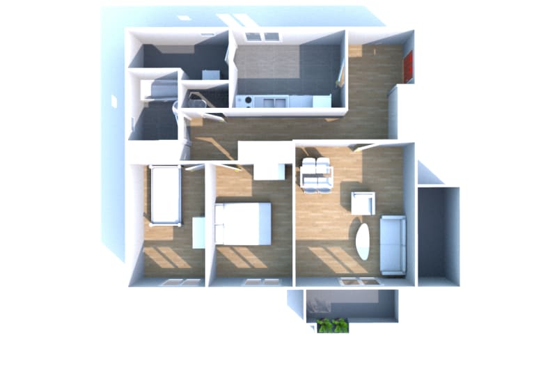 À Bolbec : location d'un appartement T3 - Image 3