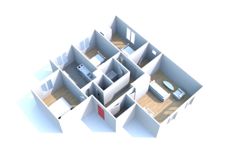 À Bolbec : location appartement T4 - Image 2