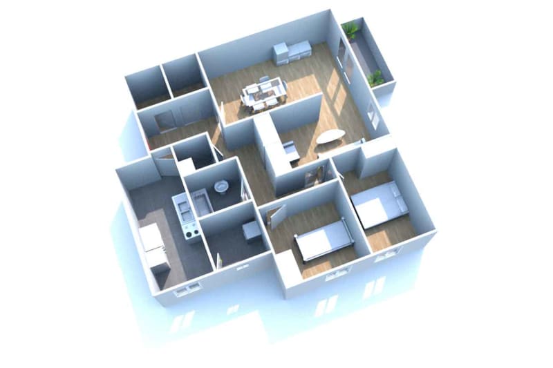 Appartement F4 à louer dans un cadre verdoyant à Bolbec - Image 2