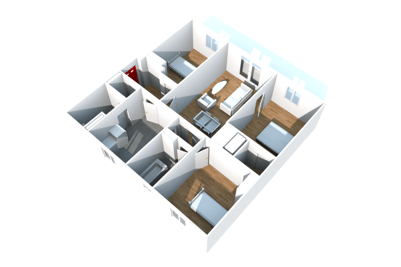 Appartement F4 en location à Canteleu - Image 3