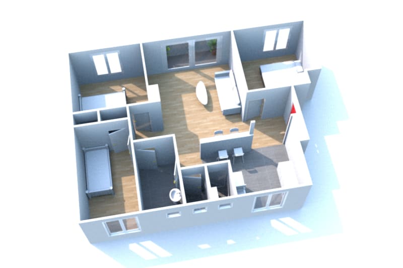 Louez cet appartement T4 à Canteleu - Image 10