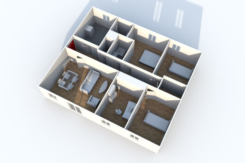 Appartement F5 à louer à Cany-Barville - Image 4
