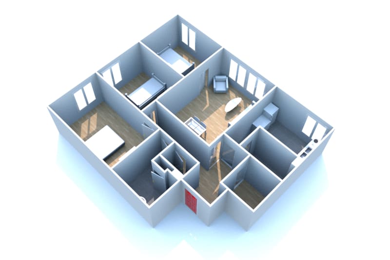 À Cany-Barville, location appartement 4 pièces - Image 9