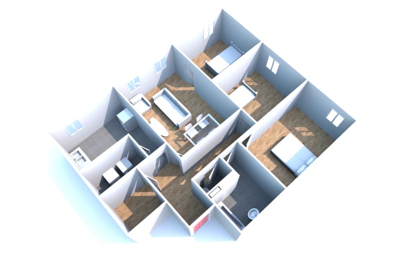Cany-Barville : location d'un appartement 4 pièces - Image 2