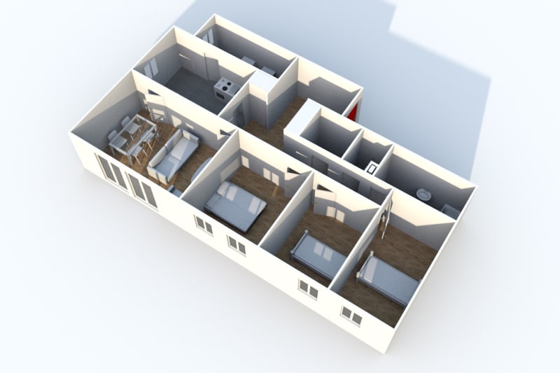 Appartement T4 en location à Cany-Barville - Image 5