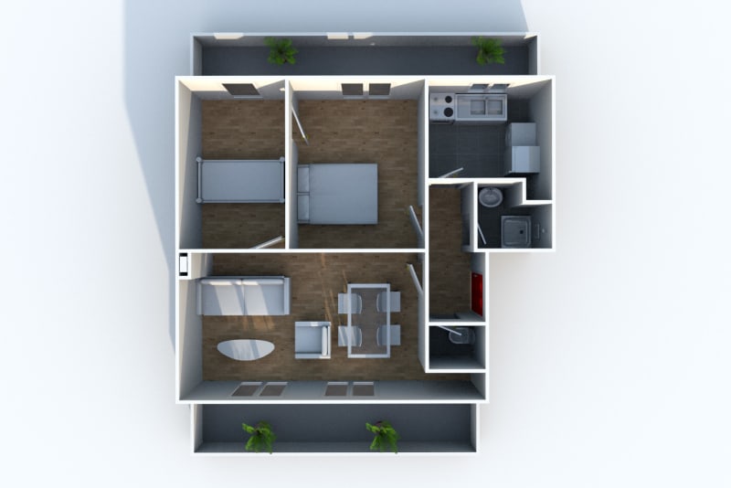 Appartement T3 en location à Rives en Seine, proche du centre-ville - Image 7