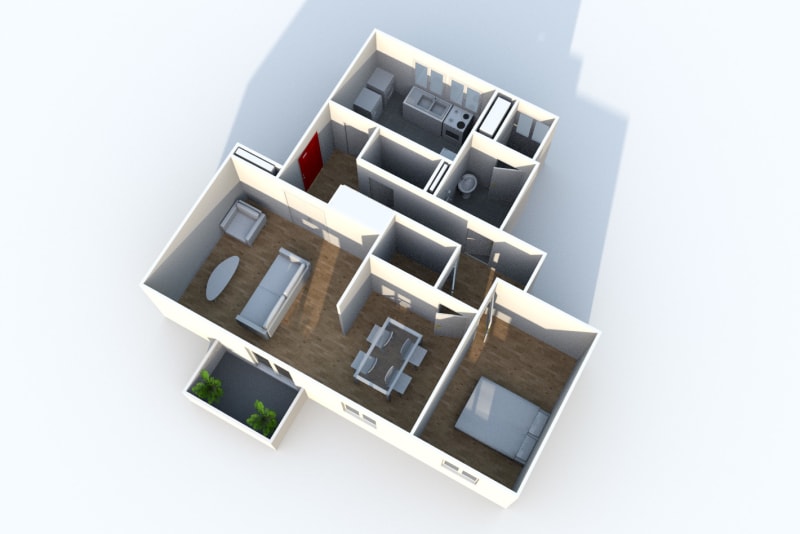 Appartement T3 à louer à Rives en Seine, proche du collège - Image 6