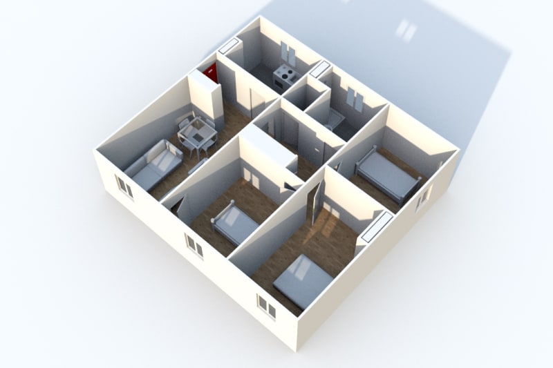 Appartement F4 à louer proche du Téor à Darnétal - Image 3