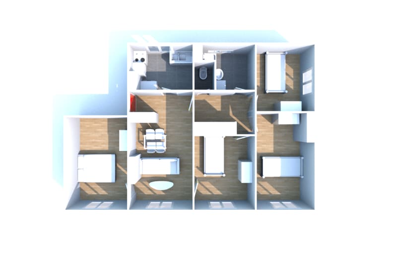 Appartement F5 à louer proche du Téor à Darnétal - Image 3