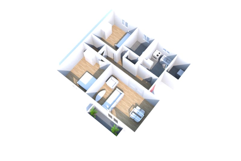 Louez un T3 appartement à Darnétal - Image 2