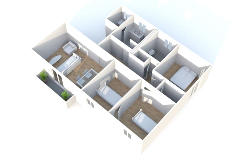 Location appartement T3 à Darnétal - Image 2