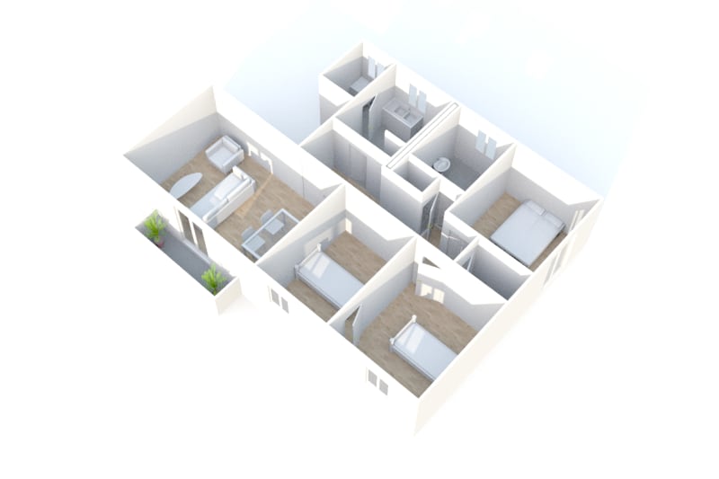 Location appartement T4 à Darnétal - Image 3