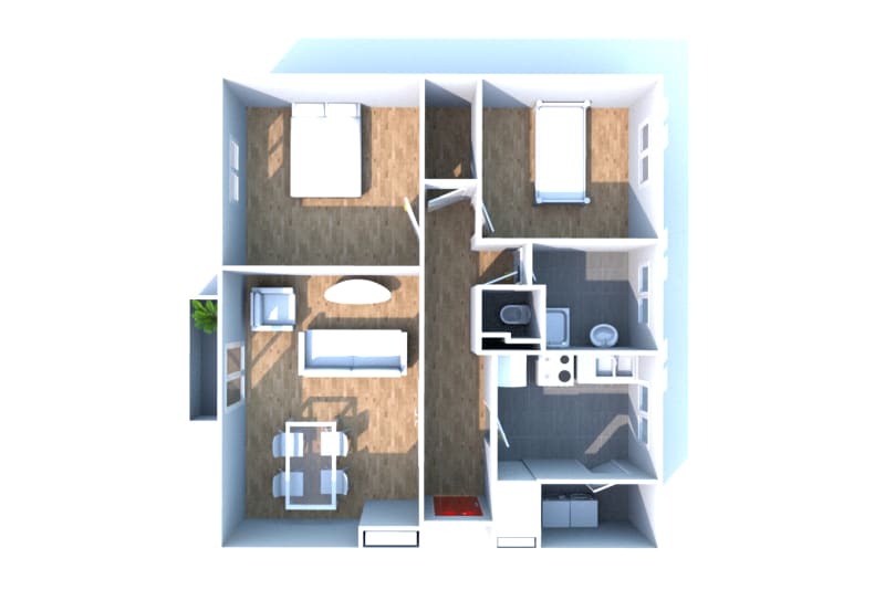 Location Darnétal Centre : appartement T3 - Image 3