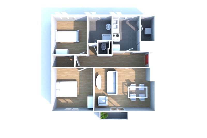 À Darnétal : location d'un appartement 3 pièces - Image 3