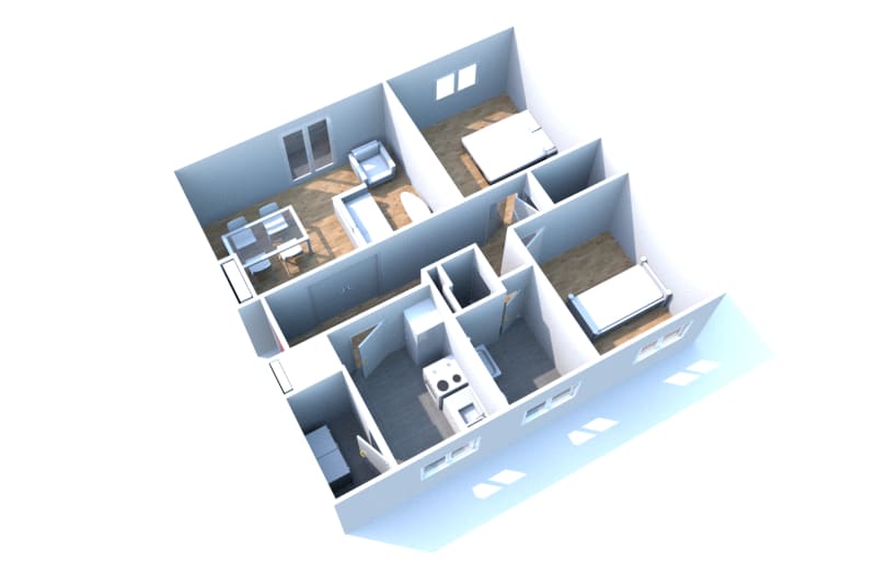 Darnétal : à louer un appartement de 3 pièces - Image 2