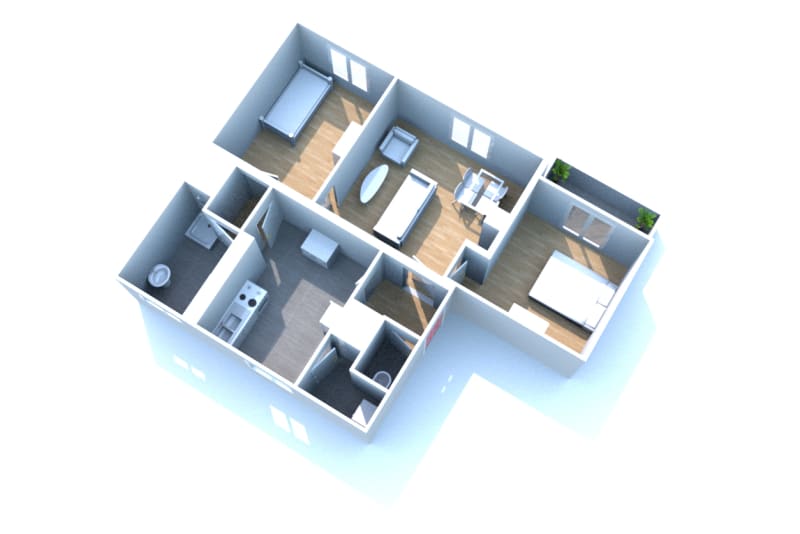 Appartement de 3 pièces en location à Déville-lès-Rouen - Image 4