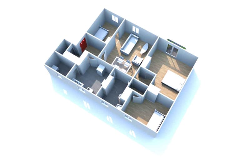 Location grand appartement F3 à Déville-lès-Rouen - Image 7