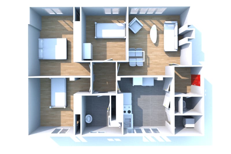 Location appartement T4 à Déville-lès-Rouen - Image 8