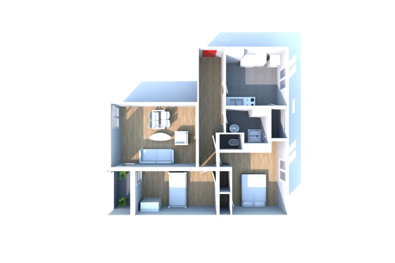 À Déville-lès-Rouen appartement T3 à louer - Image 3