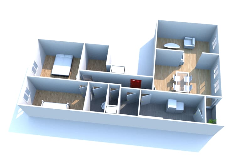 F4 appartement en location à Déville-lès-Rouen - Image 8