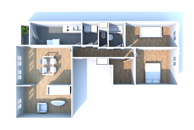 F4 appartement en location à Déville-lès-Rouen - Image 9