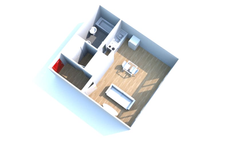 À louer : studio à Dieppe - Val Druel - Image 2
