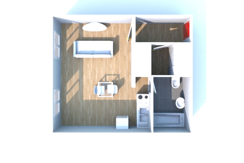 À louer : studio à Dieppe - Val Druel - Image 3