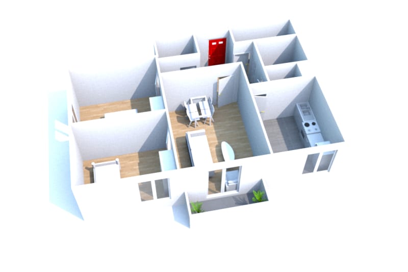 Location T3 appartement à Doudeville - Image 2