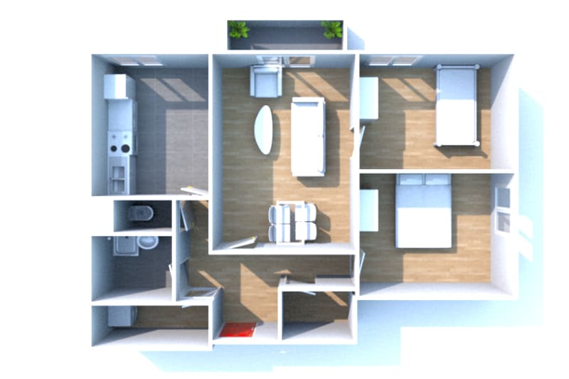 Location T3 appartement à Doudeville - Image 3