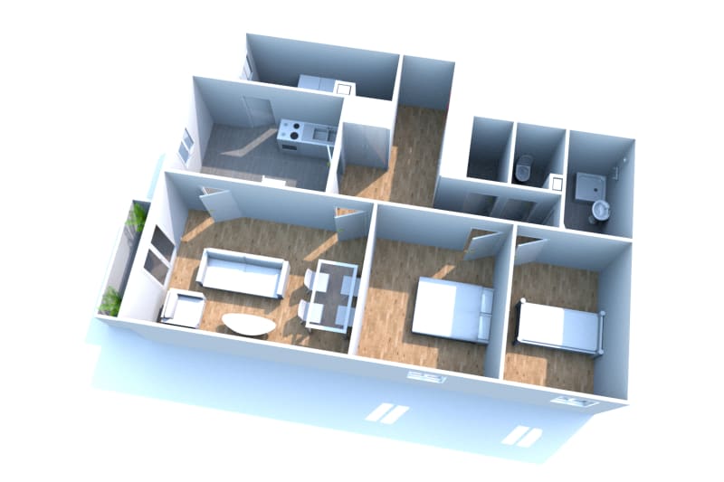 Appartement T3 à louer à Doudeville - Image 2