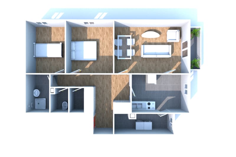 Appartement T3 à louer à Doudeville - Image 3