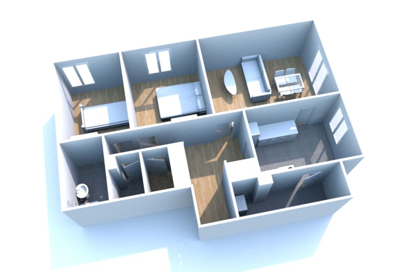 Location Doudeville d'un T3 appartement - Image 2