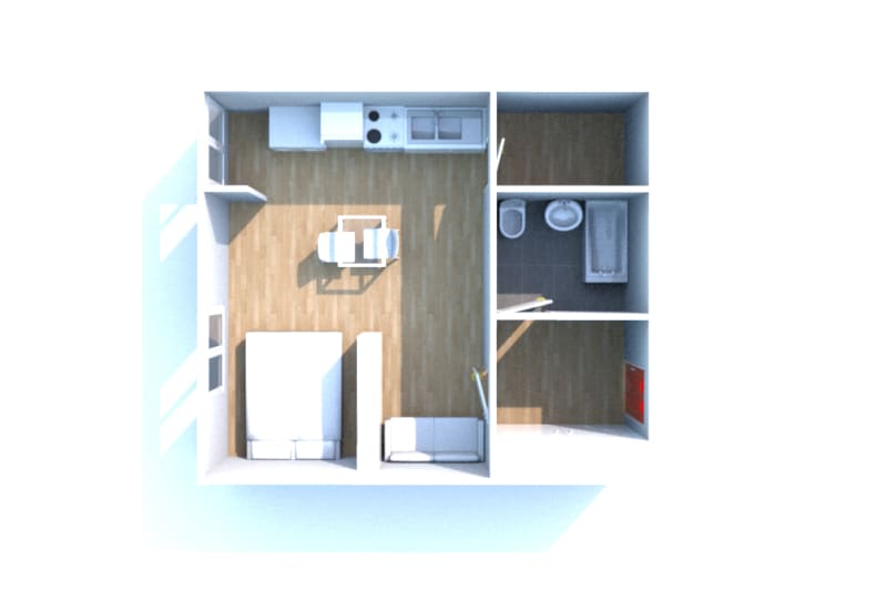 Location d'un studio à Doudeville - Image 3