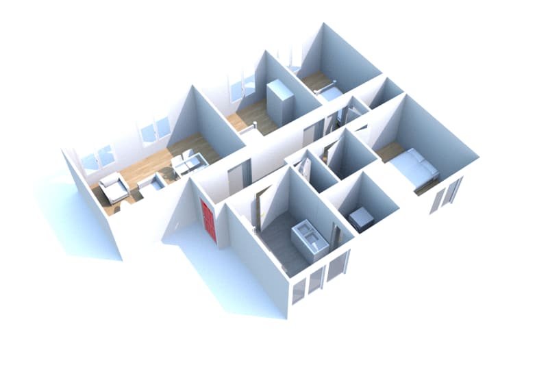 Type T4 en location à Duclair - Image 2