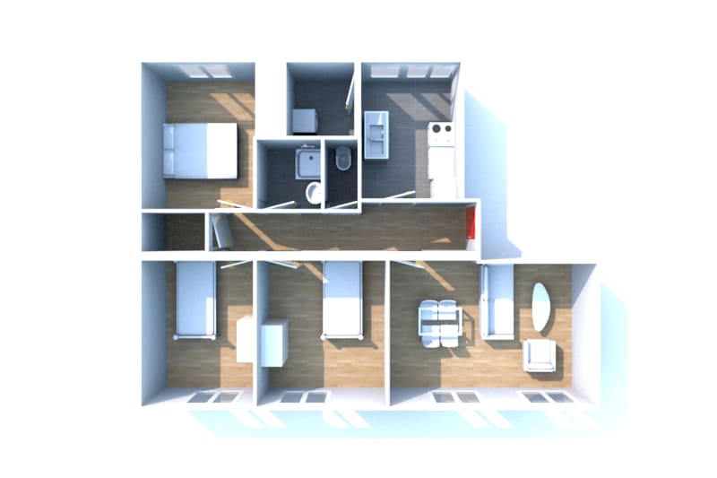 Type T4 en location à Duclair - Image 3