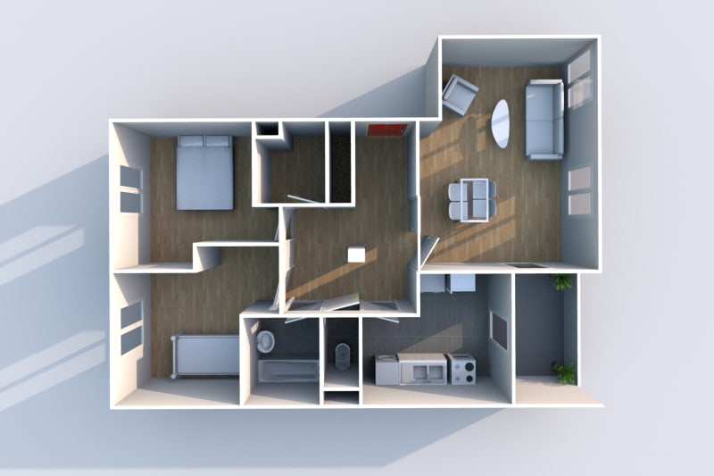 Appartement T3 en location à Elbeuf proche de l'IUT - Image 11