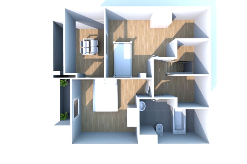 Location appartement DUPLEX T3 proche de l'IUT à Elbeuf - Image 5