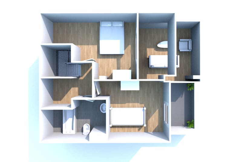 Location d'un appartement DUPLEX 3 pièces à Elbeuf - Image 5