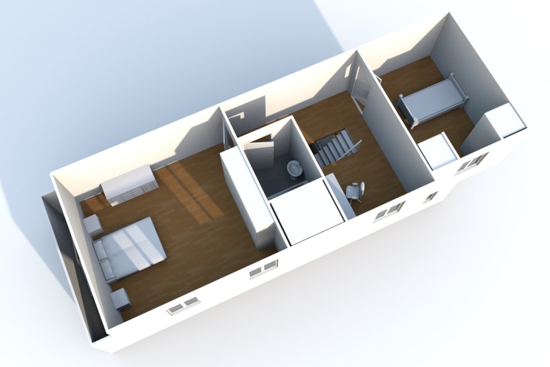 Appartement Duplex F4 dans un bâtiment chargé d'Histoire à Elbeuf - Image 5