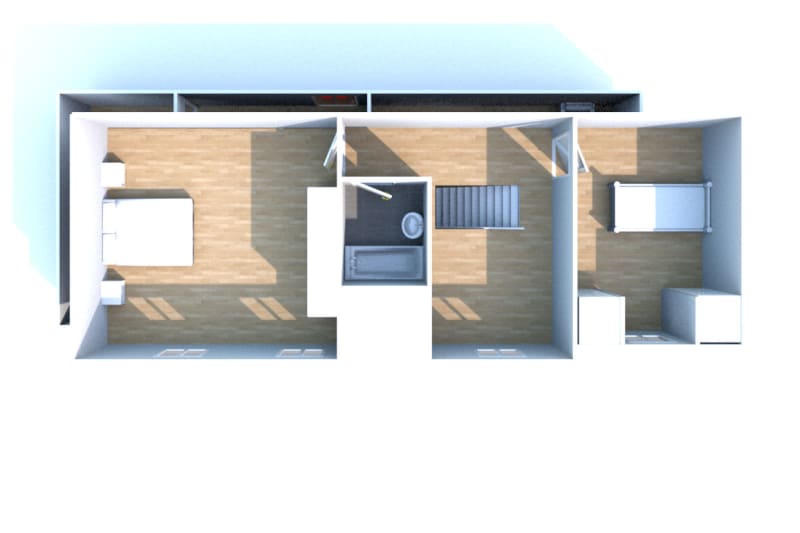 Appartement Duplex F4 dans un bâtiment chargé d'Histoire à Elbeuf - Image 5